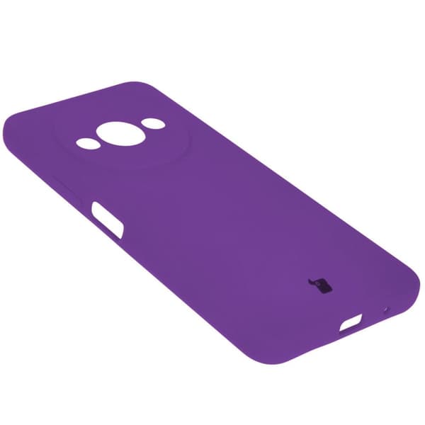 Bizon pehmeä suojakuori Xiaomi Redmi A3 4G:lle, violetti
