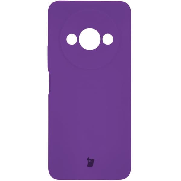 Bizon pehmeä suojakuori Xiaomi Redmi A3 4G:lle, violetti
