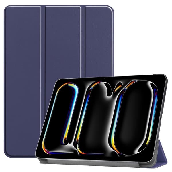 Bizon-cover Tab Croc til iPad Pro 11" 5. generation. 2024, marineblå