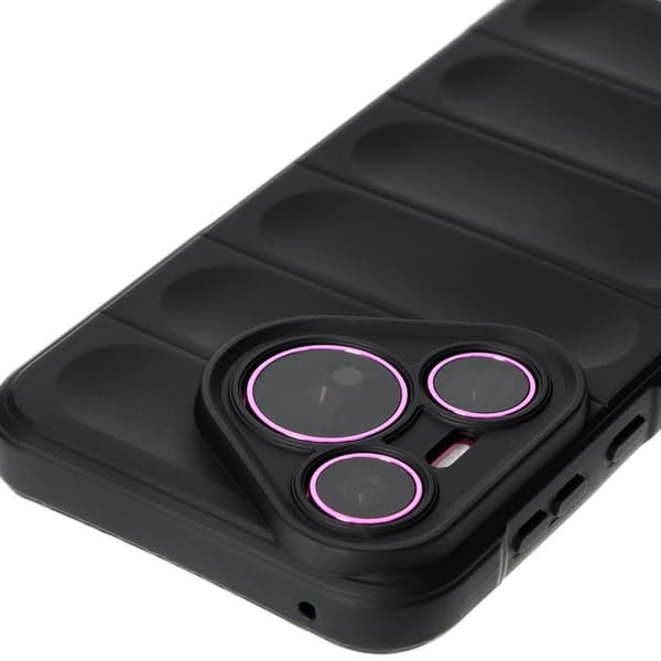 Bizon Case Tur -suojakuori Huawei Pura 70:lle, musta