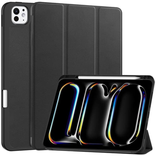 Bizon-cover Tab Lizard til iPad Pro 11" 5. generation. 2024, sort