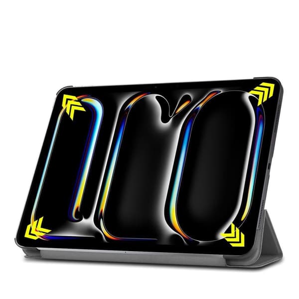 Bizon-cover Tab Croc til iPad Pro 13" 7. generation. 2024, grå