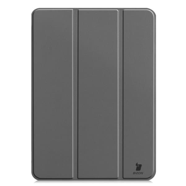 Bizon-cover Tab Croc til iPad Pro 13" 7. generation. 2024, grå