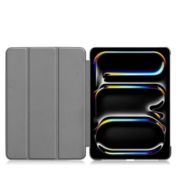 Bizon-cover Tab Croc til iPad Pro 13" 7. generation. 2024, grå