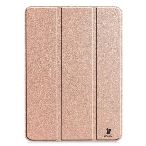 Bizon-cover Tab Croc til iPad Pro 13" 7. generation. 2024, rosaguld