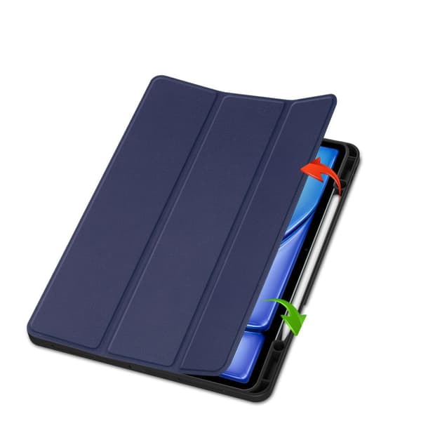 Bizon-fodral Tab Lizard för iPad Air 13" 2025 / 2024, marinblå