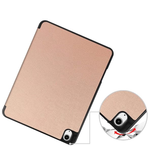 Bizon-cover Tab Lizard til iPad Air 13" 2025 / 2024, rosaguld