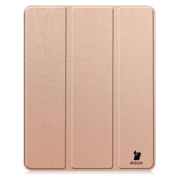 Bizon-cover Tab Lizard til iPad Air 13" 2025 / 2024, rosaguld
