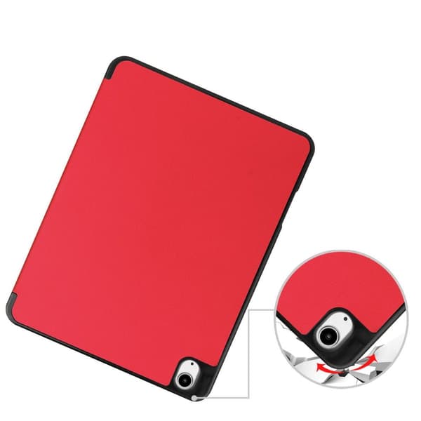 Bizon Cover Tab Lizard til iPad Air 13" 2025 / 2024, rød