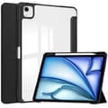 Pikkukuva 1 / 8: Bizon-kotelo iPad Air 13":lle (2025/2024), kirkas mattapinta, musta