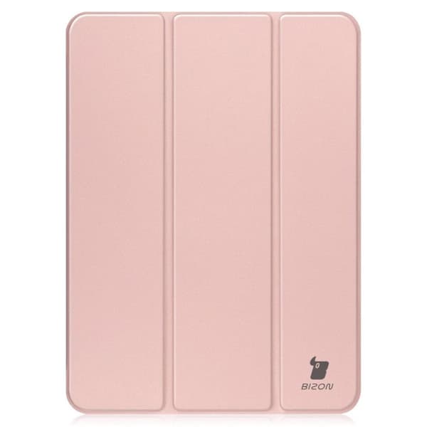 Bizon-kotelo, kirkas mattapintainen iPad Pro 13":lle, 7. sukupolvi. 2024, vaaleanpunainen