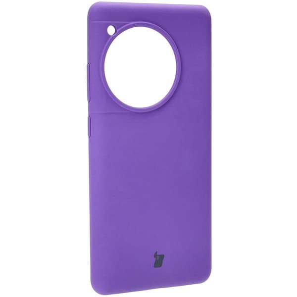 Bizon pehmeä suojakuori OnePlus 12R:lle, violetti
