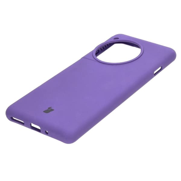 Bizon pehmeä suojakuori OnePlus 12R:lle, violetti