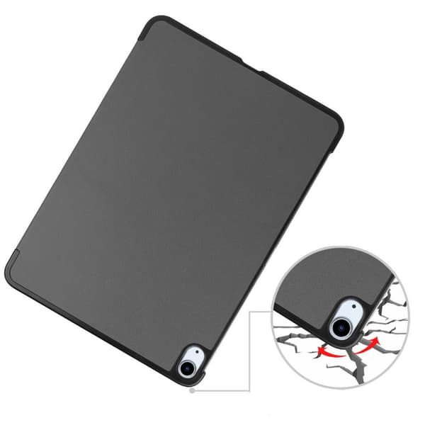 Bizon Cover Tab Croc til iPad Air 13" 2025 / 2024, grå