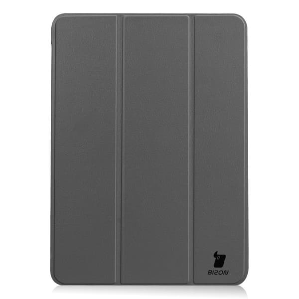 Bizon Cover Tab Croc til iPad Air 13" 2025 / 2024, grå