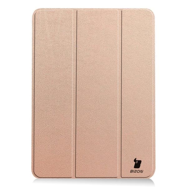 Bizon Cover Tab Croc til iPad Air 13" 2025 / 2024, rosaguld