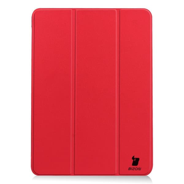 Bizon Case Tab Croc iPad Air 13"" 2025 / 2024 -tableteille, punainen