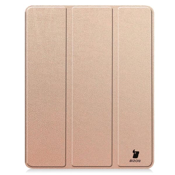 Bizon-skal med flik Lizard för iPad Pro 13" (7:e generationen). 2024, roséguld