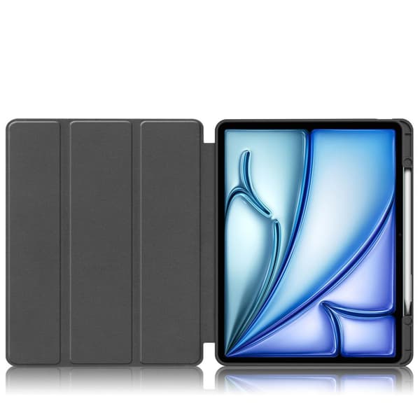 Bizon Case Tab Lizard iPad Air 13"" 2025 / 2024 -tableteille, tummanvihreä