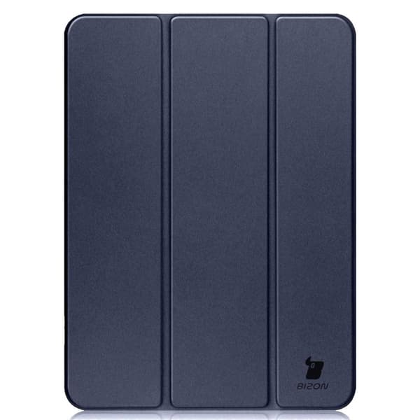 Bizon Case Tab Clear Matt för iPad Air 13" 2025 / 2024, marinblå