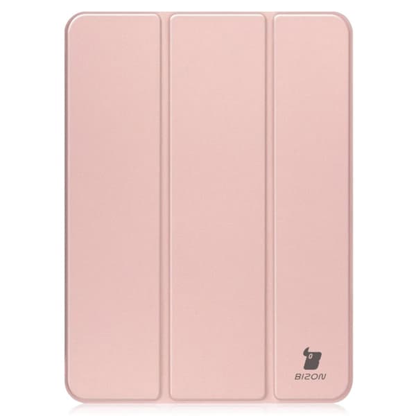 Bizon Case Tab Clear Matt för iPad Air 13" 2025 / 2024, rosa