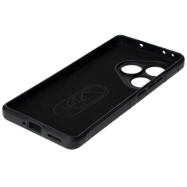 Bizon Suojakuori Realme GT 6 / GT 6T / GT Neo 6 / GT Neo 6 SE -puhelimelle, musta