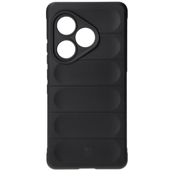 Bizon Suojakuori Realme GT 6 / GT 6T / GT Neo 6 / GT Neo 6 SE -puhelimelle, musta