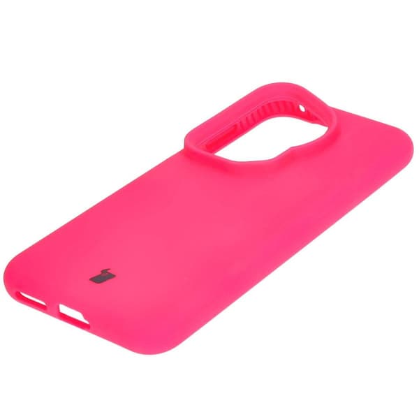 Bizon Mjukt Skal till Huawei Pura 70 Ultra, Neonrosa