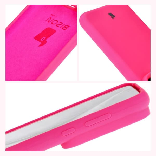 Bizon Mjukt Skal till Huawei Pura 70 Ultra, Neonrosa