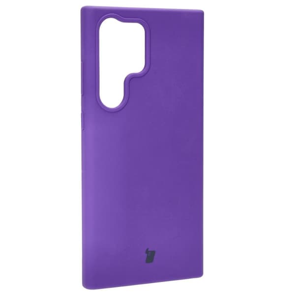 Bizon pehmeä suojakuori Galaxy S23 Ultralle, violetti