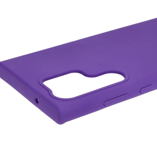 Bizon pehmeä suojakuori Galaxy S23 Ultralle, violetti