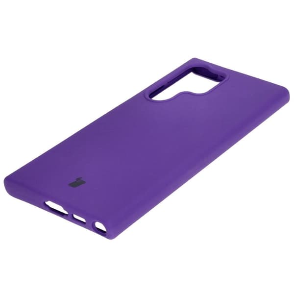 Bizon pehmeä suojakuori Galaxy S23 Ultralle, violetti