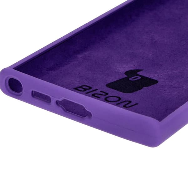 Bizon pehmeä suojakuori Galaxy S23 Ultralle, violetti