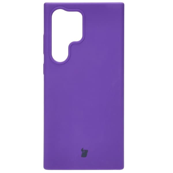 Bizon pehmeä suojakuori Galaxy S23 Ultralle, violetti