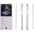 Miniatyrbillede 3 af 9: Bizon Case Salpa Fleksibelt Etui til Galaxy Z Flip6, Gennemsigtig