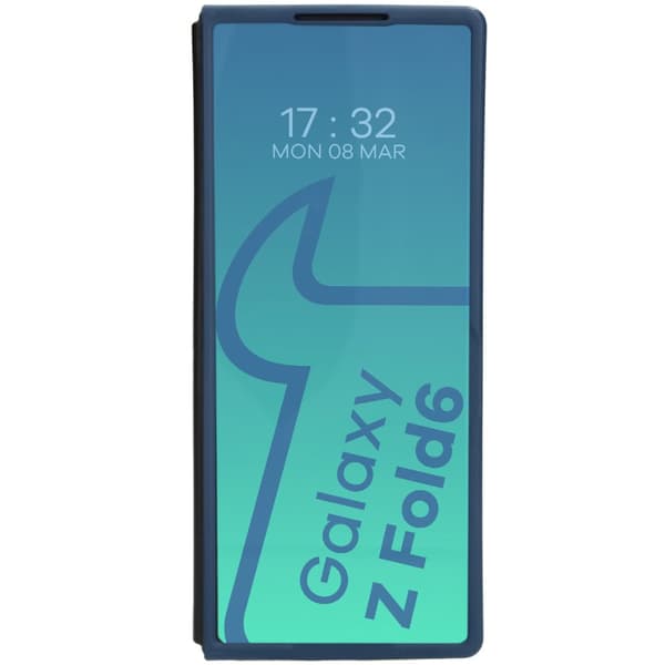 Bizon-skal Tur för Galaxy Z Fold6, marinblå