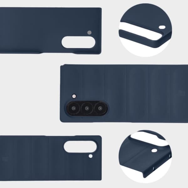 Bizon-skal Tur för Galaxy Z Fold6, marinblå