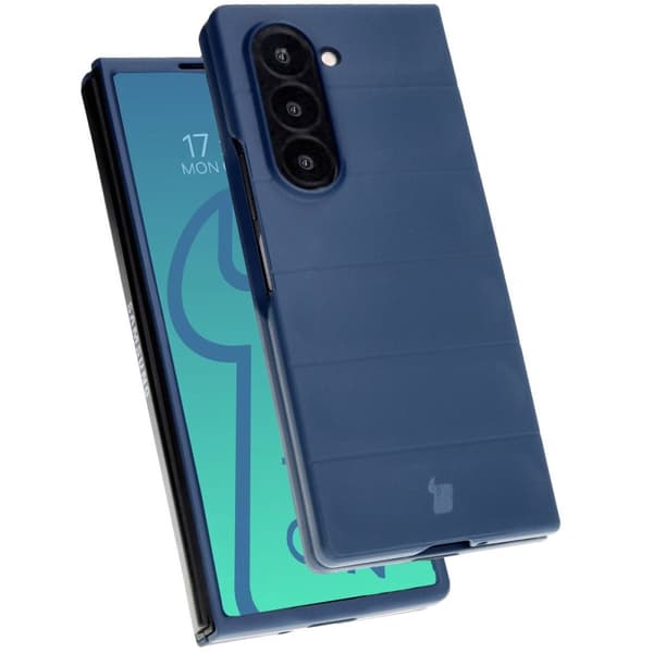 Bizon-skal Tur för Galaxy Z Fold6, marinblå