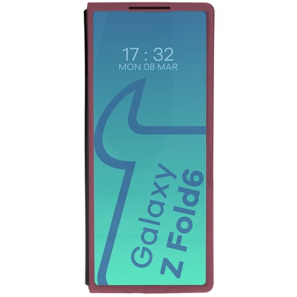 Bizon-skal Tur för Galaxy Z Fold6, mörklila