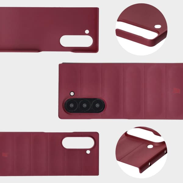 Bizon-skal Tur för Galaxy Z Fold6, mörklila