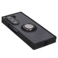 Pikkukuva 4 / 9: Bizon Case Hybrid -sormuskotelo Galaxy Z Fold6:lle, savunpunainen ja mustalla kehyksellä