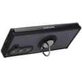 Pikkukuva 5 / 9: Bizon Case Hybrid -sormuskotelo Galaxy Z Fold6:lle, savunpunainen ja mustalla kehyksellä