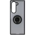 Pikkukuva 2 / 9: Bizon Case Hybrid -sormuskotelo Galaxy Z Fold6:lle, savunpunainen ja mustalla kehyksellä
