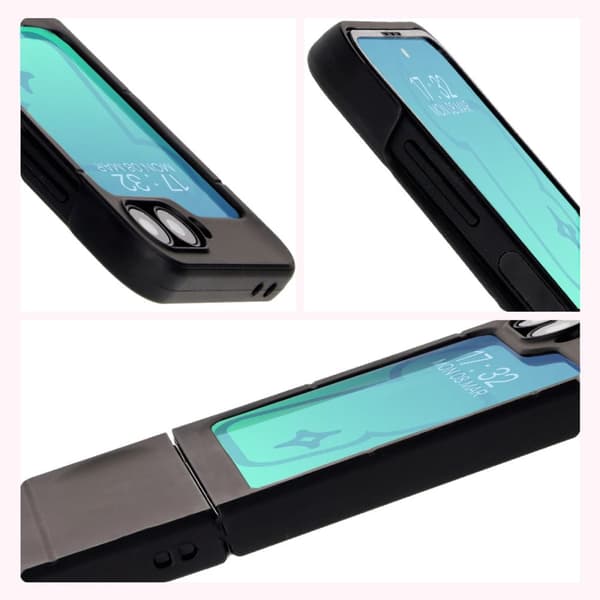 Bizon-cover Tur til Galaxy Z Flip6, sort