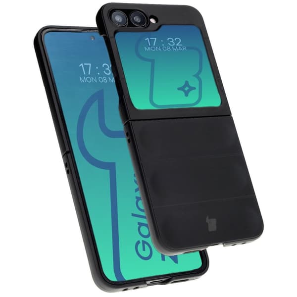 Bizon-cover Tur til Galaxy Z Flip6, sort