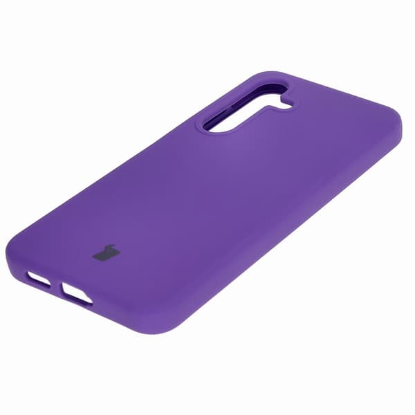 Bizon blødt cover til Galaxy S24, lilla