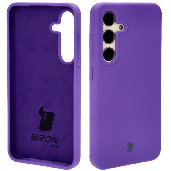 Bizon blødt cover til Galaxy S24, lilla