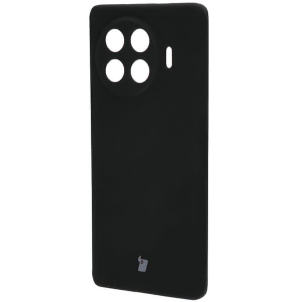 Bizon pehmeä suojakuori Tecno Spark 20 Pro+:lle, musta