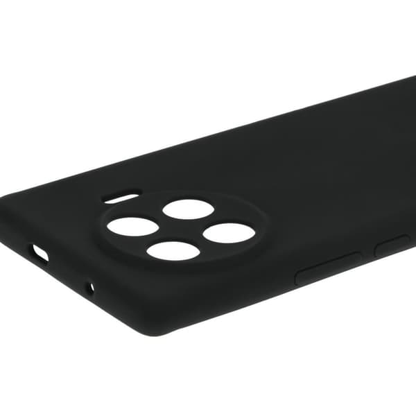 Bizon pehmeä suojakuori Tecno Spark 20 Pro+:lle, musta