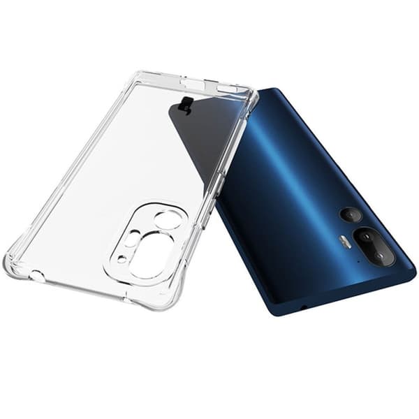 Bizon Case Salpa Flexibelt Skal för HTC U24 Pro, Transparent